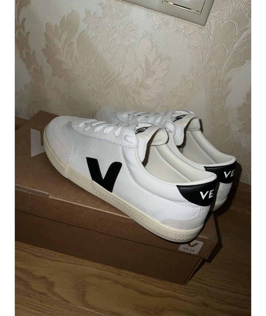 VEJA Белые кожаные кеды, фото 5