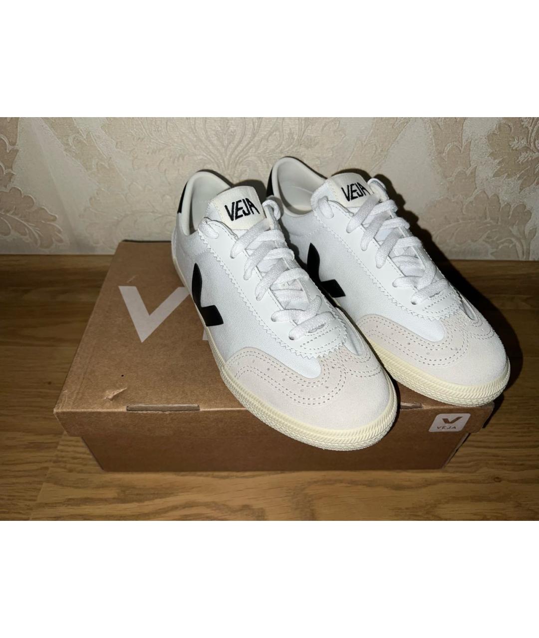 VEJA Белые кожаные кеды, фото 3