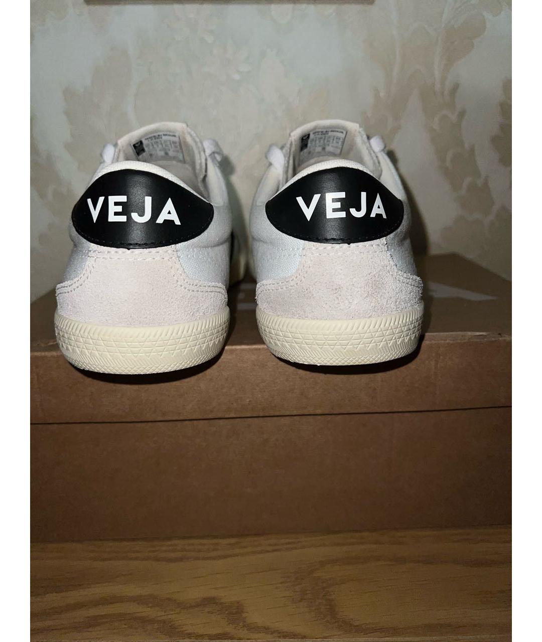VEJA Белые кожаные кеды, фото 7