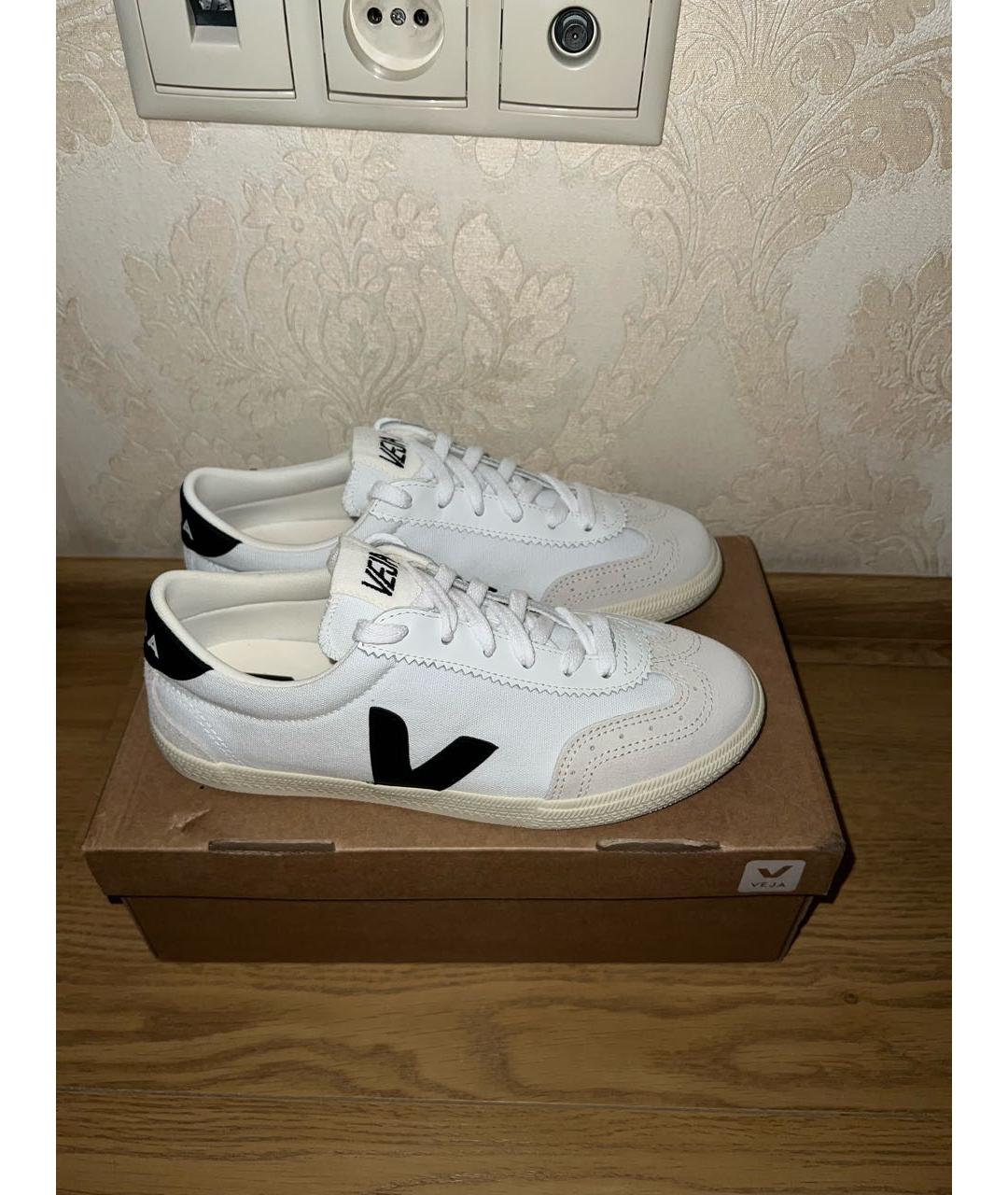 VEJA Белые кожаные кеды, фото 8