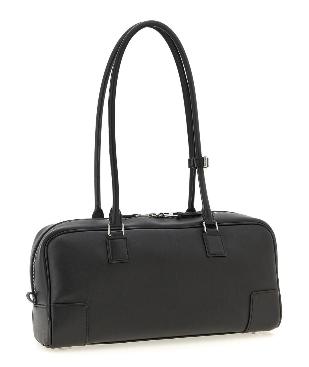 LOEWE Черная кожаная сумка через плечо, фото 2