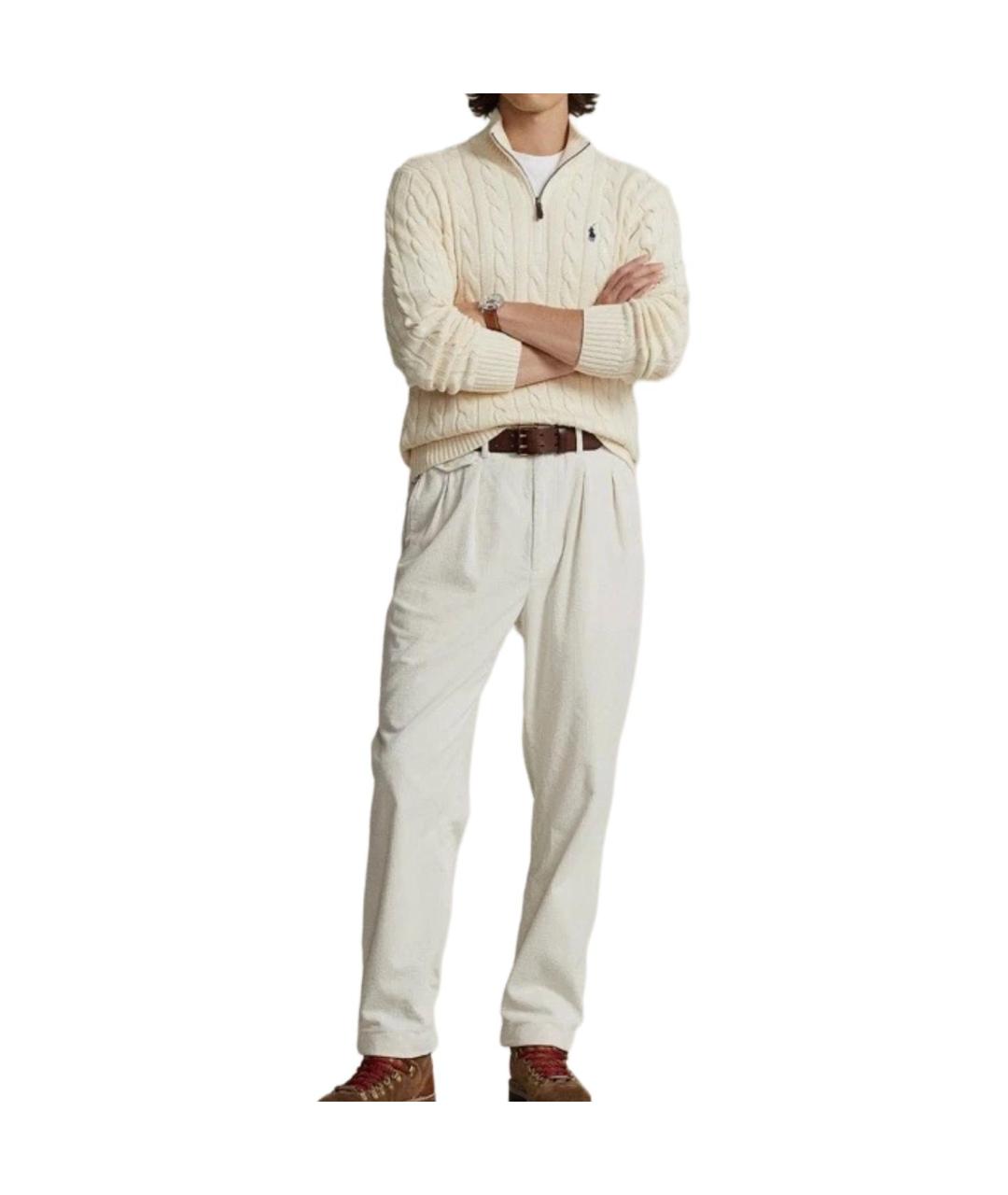 POLO RALPH LAUREN Бежевый джемпер / свитер, фото 3