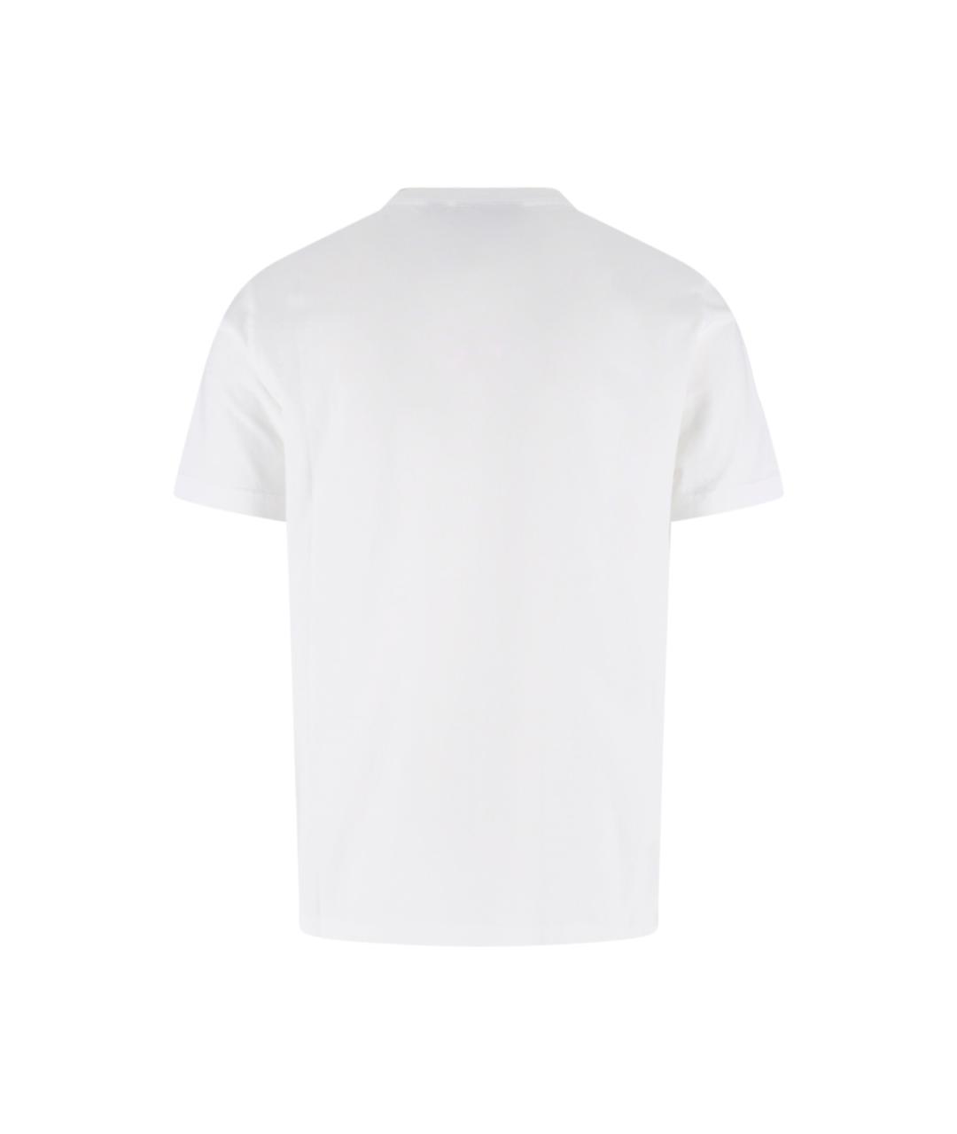 CANADA GOOSE Белая хлопковая футболка, фото 2