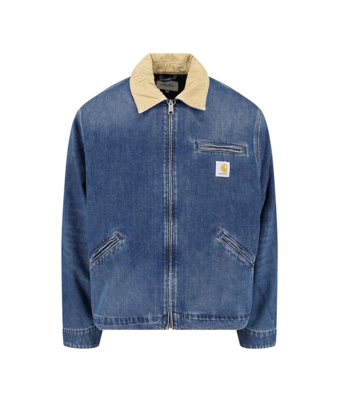 CARHARTT WIP Синяя хлопковая куртка, фото 1