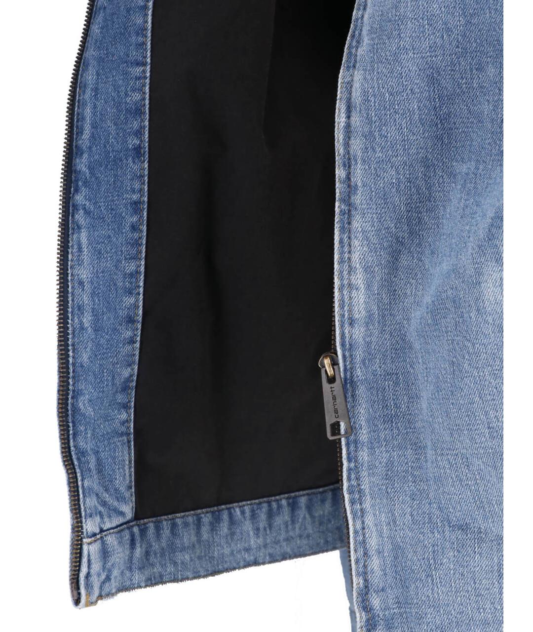 CARHARTT WIP Голубая хлопковая куртка, фото 5