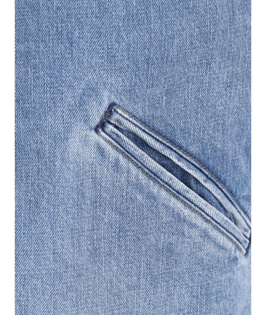 CARHARTT WIP Голубая хлопковая куртка, фото 4