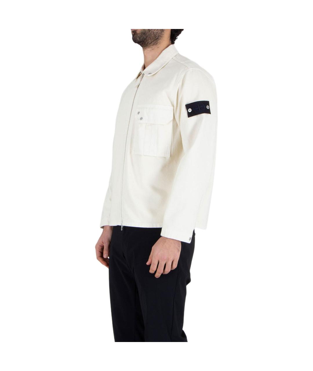 STONE ISLAND Бежевая куртка, фото 5