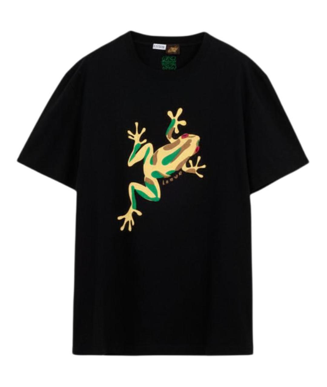 LOEWE Черная футболка, фото 1