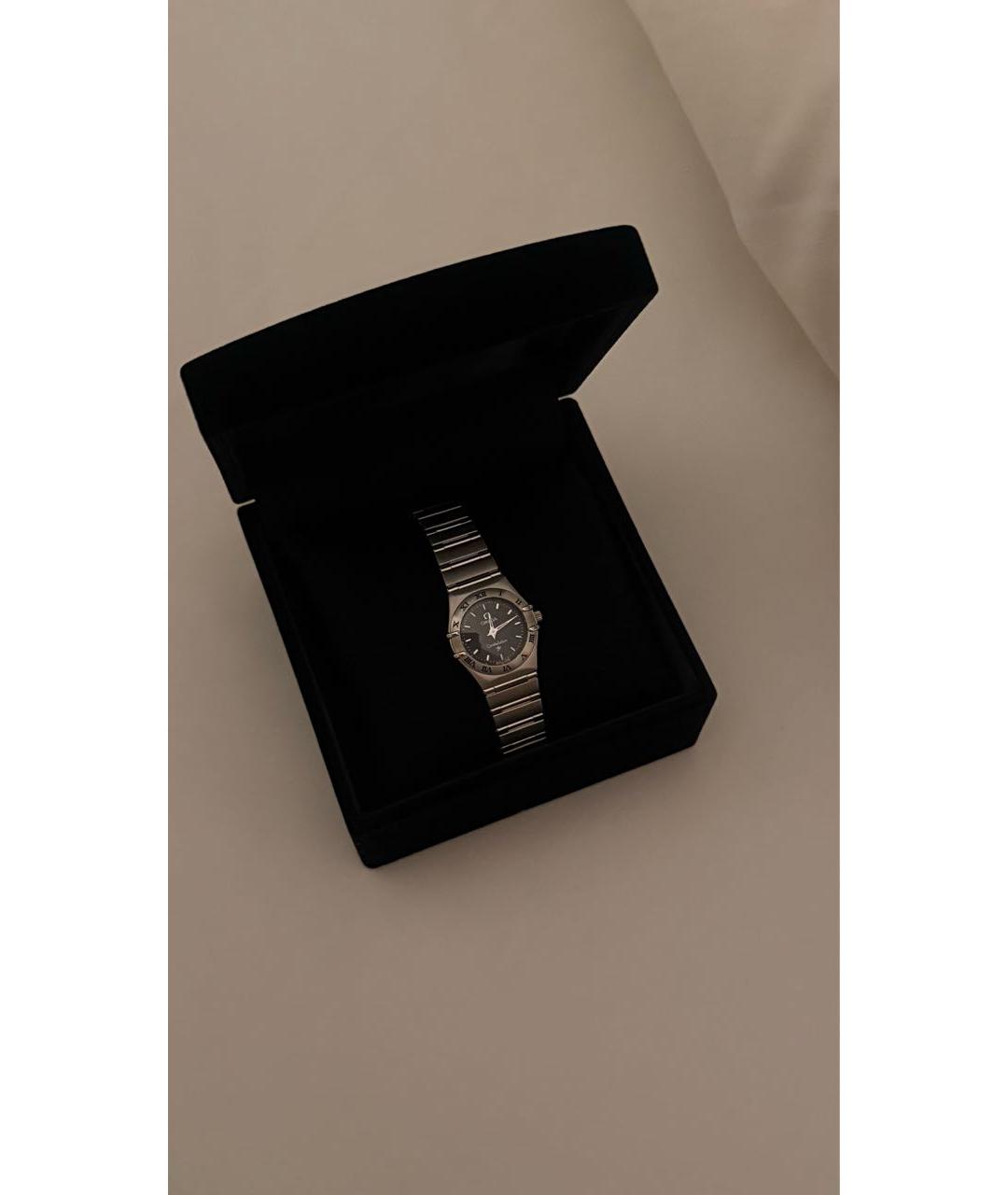 OMEGA Серебряные часы, фото 5
