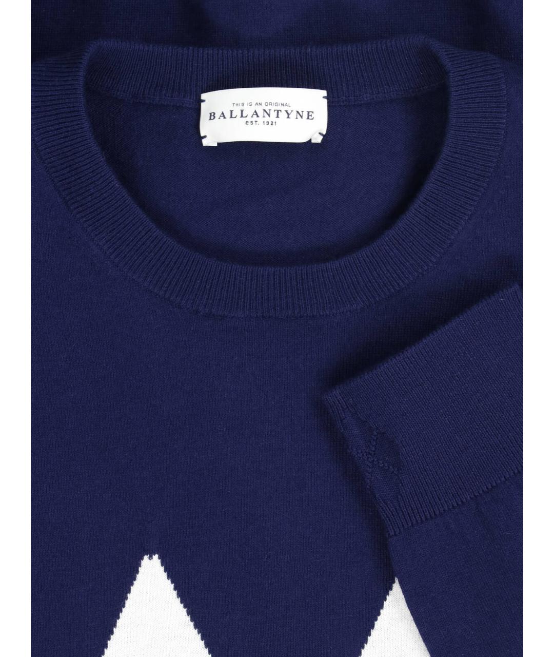 BALLANTYNE Синий джемпер / свитер, фото 2