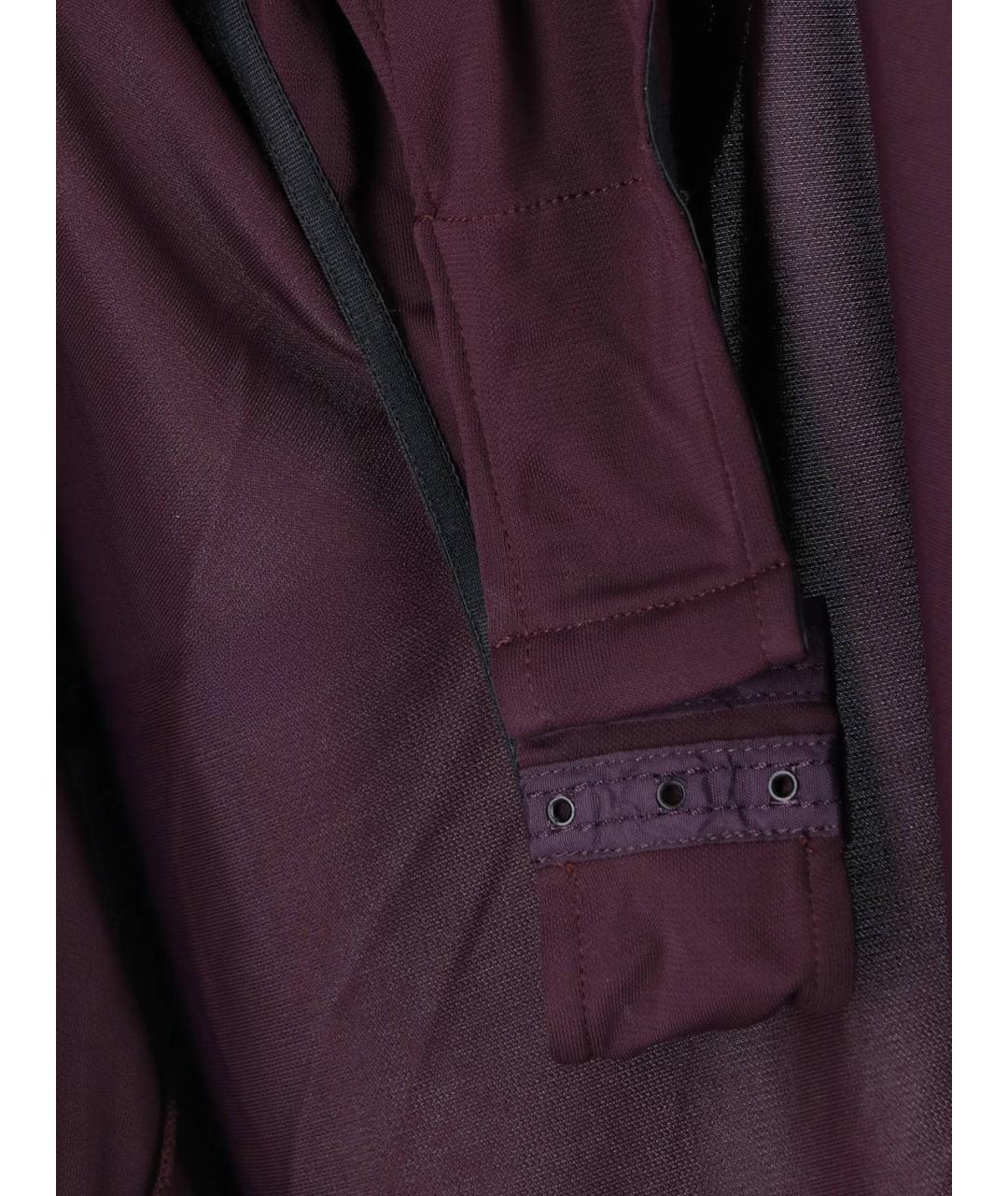 ALAIA Фиолетовое вискозное повседневное платье, фото 5