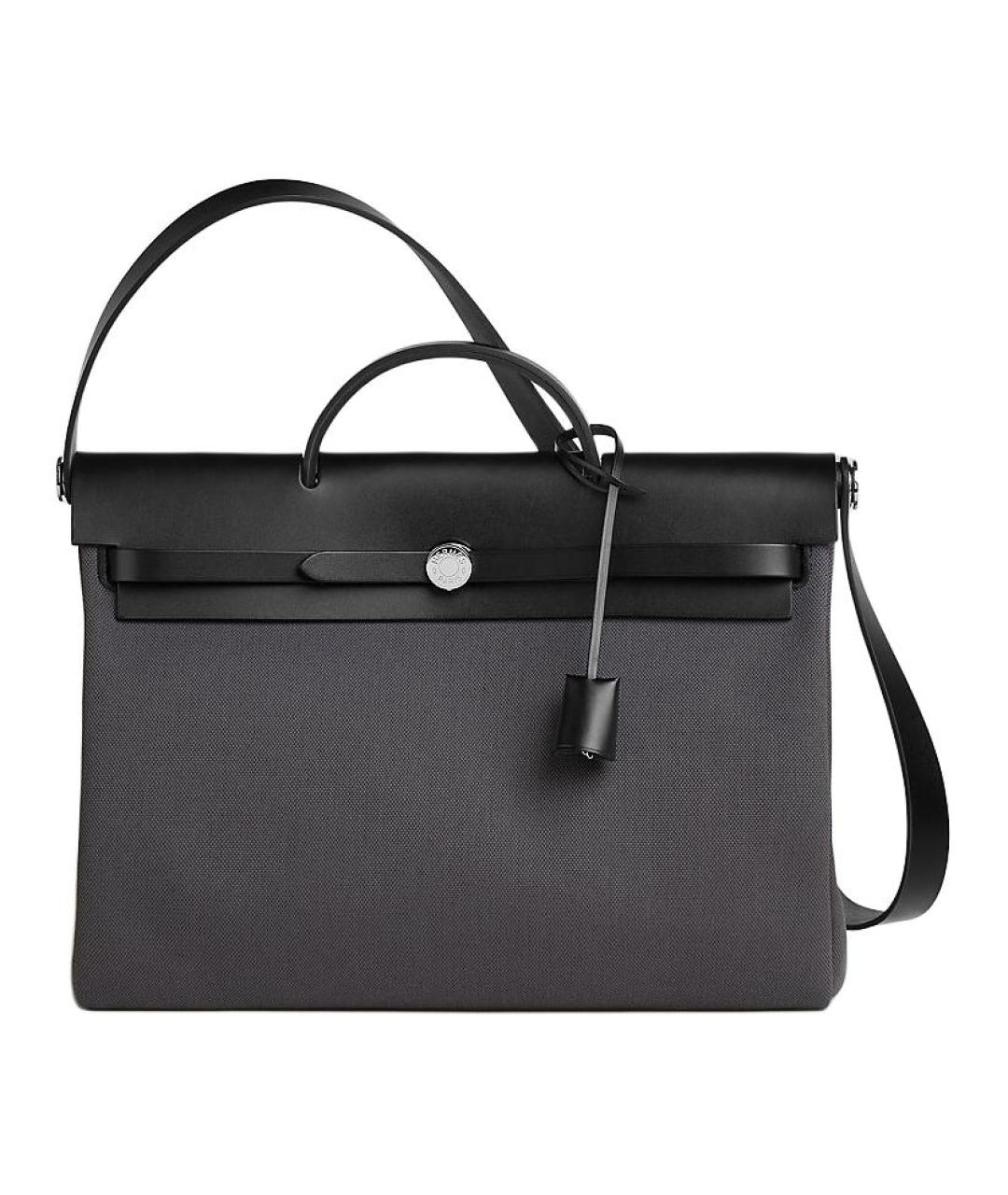 HERMES Черная сумка на плечо, фото 1