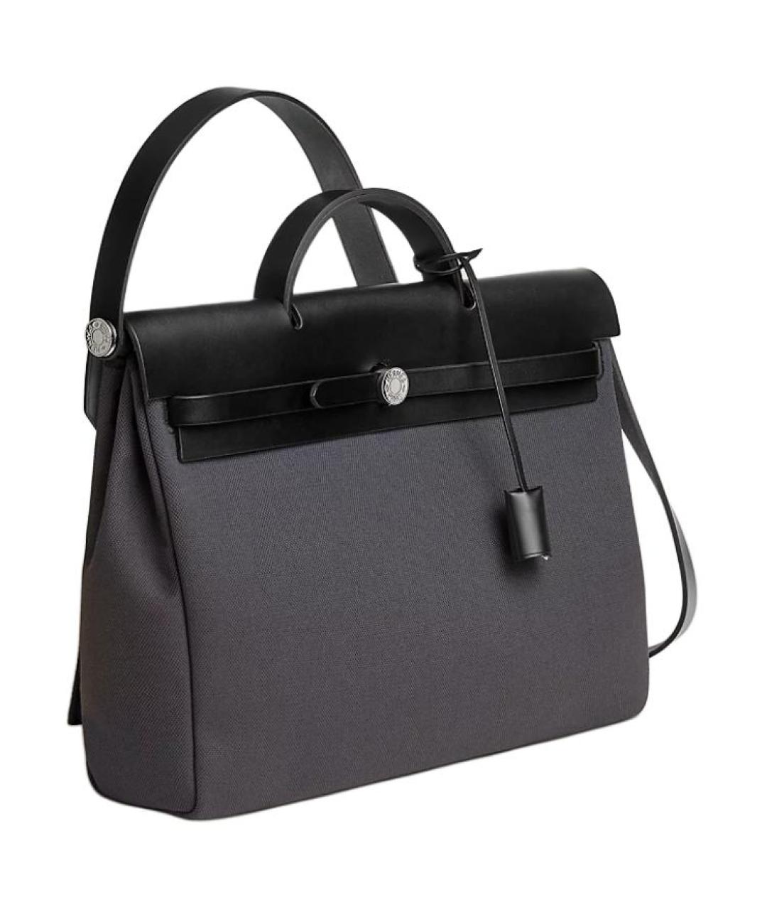 HERMES Черная сумка на плечо, фото 2