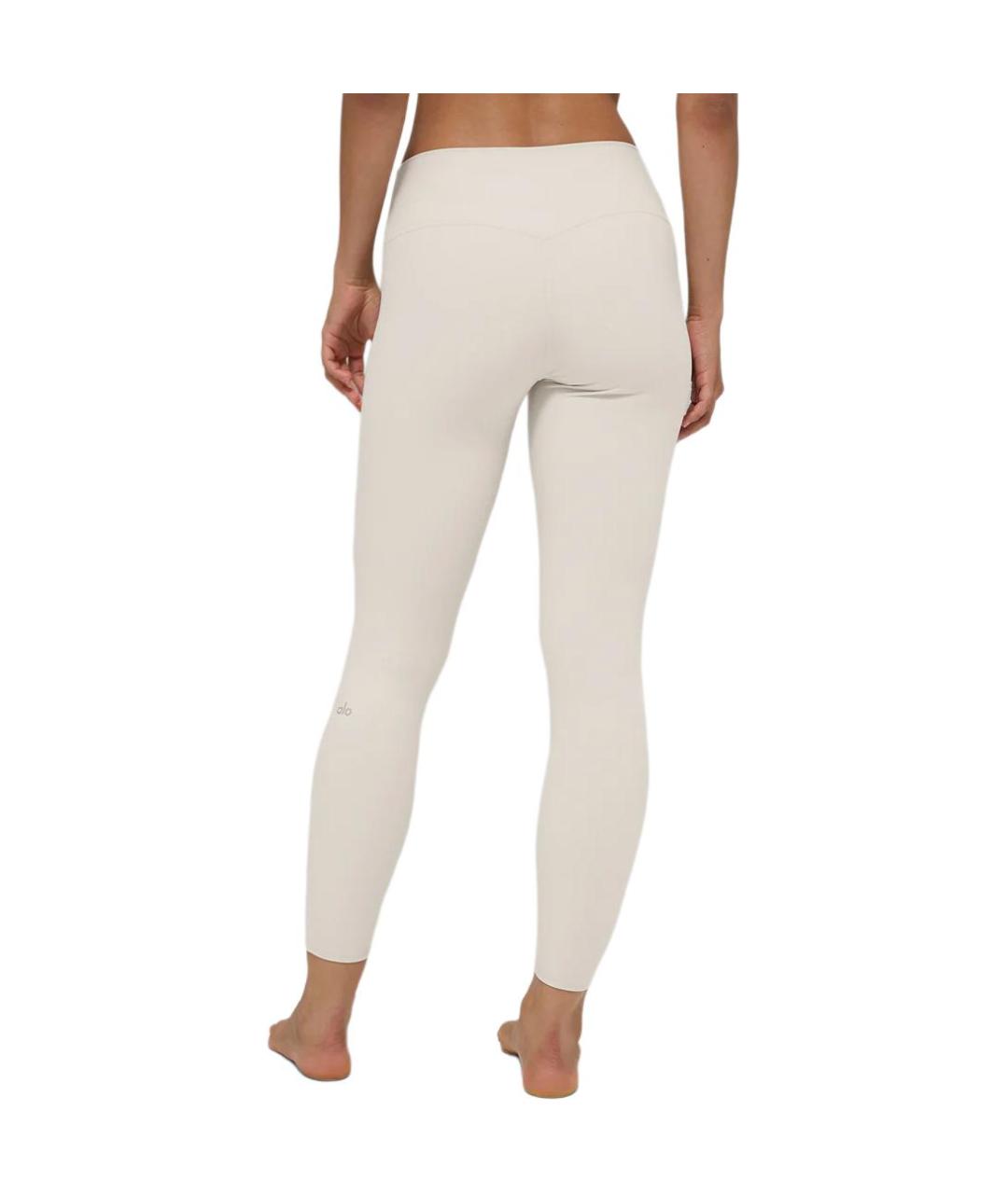 ALO YOGA Бежевые леггинсы и велосипедки, фото 2