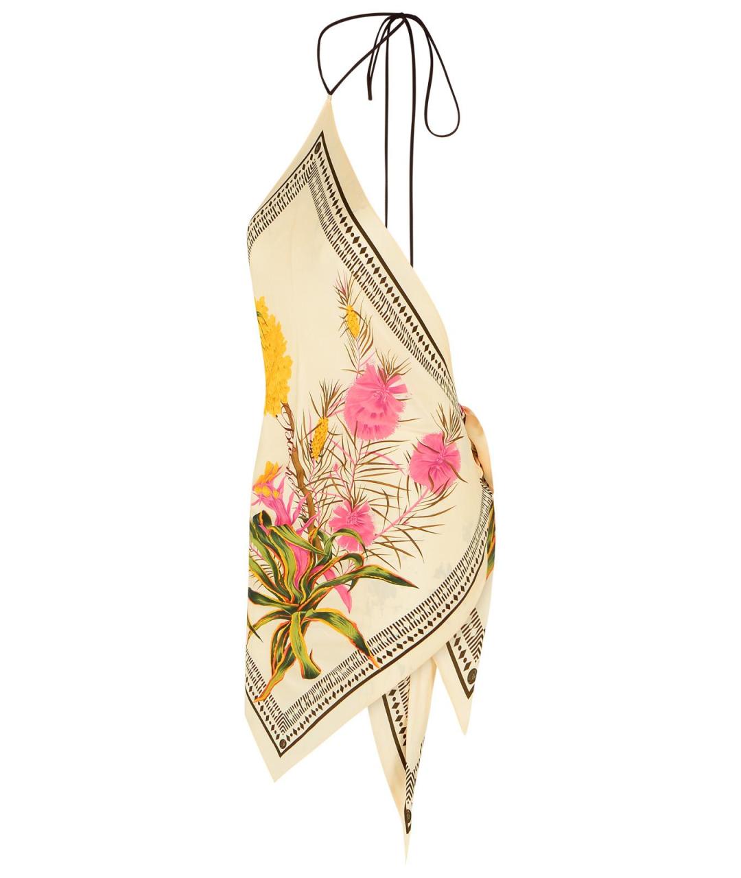 BLUMARINE Мульти вискозная майка, фото 2