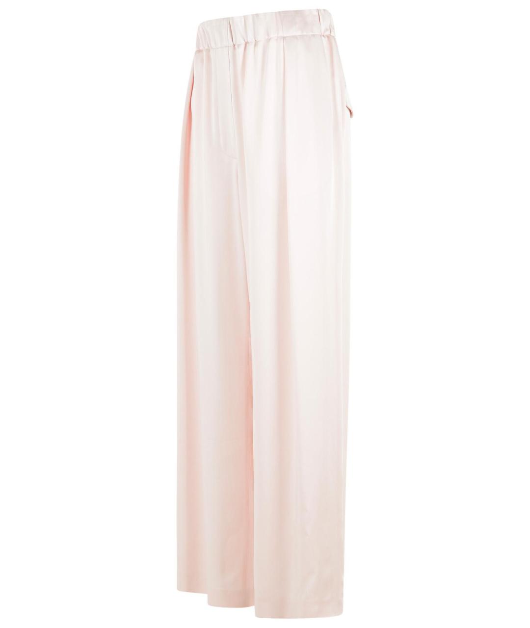 JIL SANDER Розовые прямые брюки, фото 2