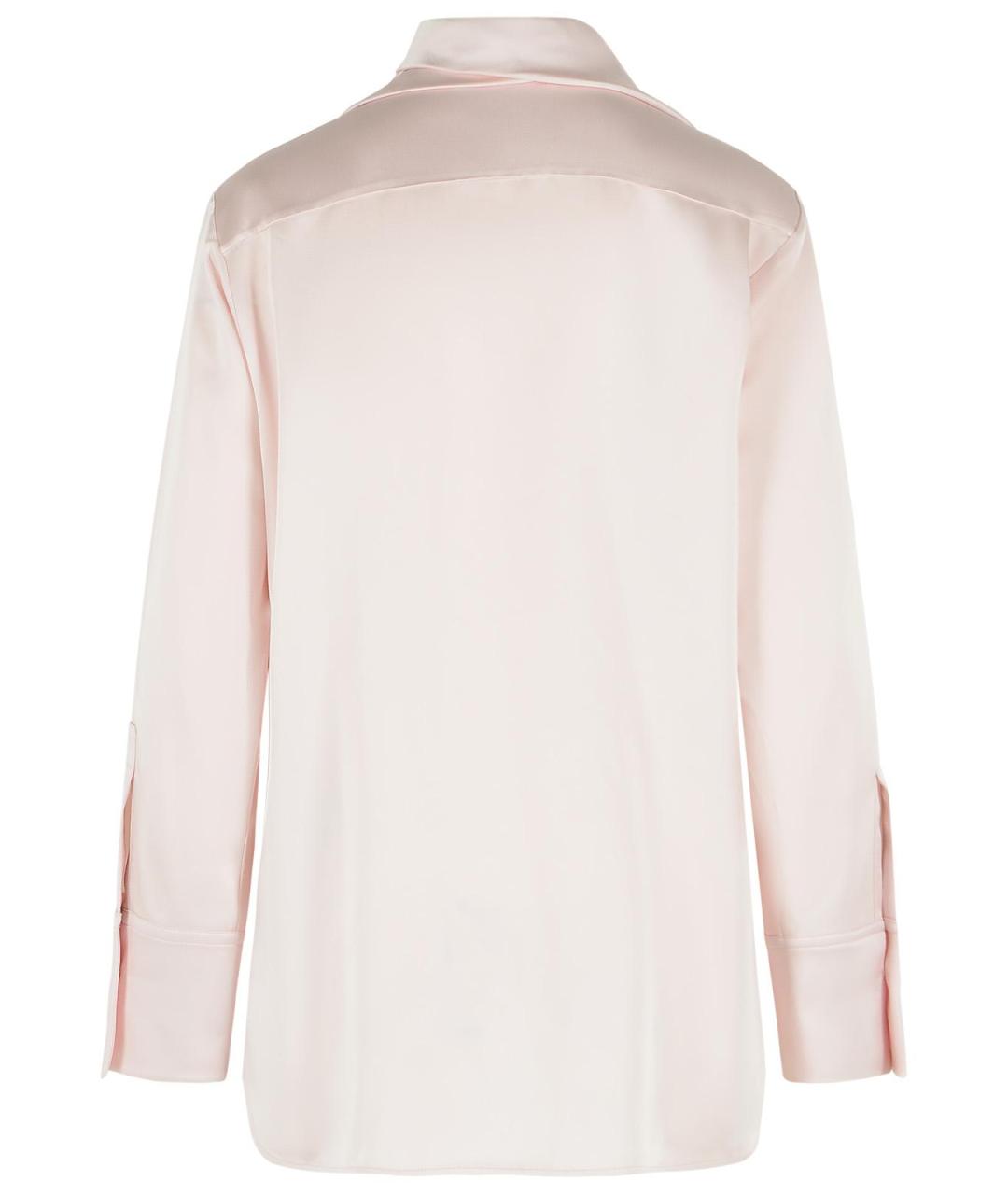 JIL SANDER Розовая ацетатная рубашка, фото 3