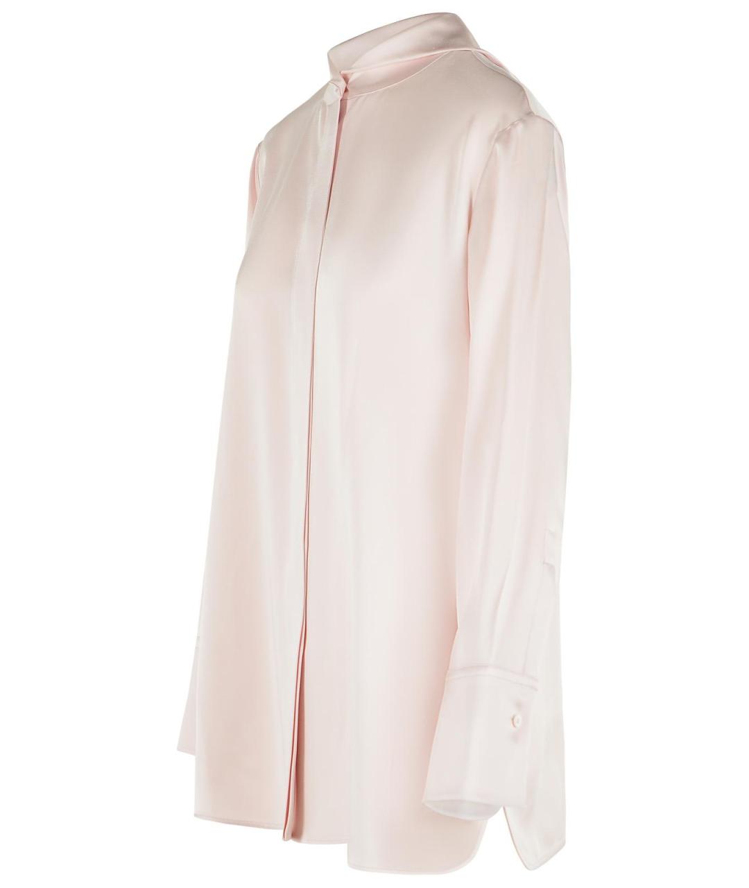 JIL SANDER Розовая ацетатная рубашка, фото 2