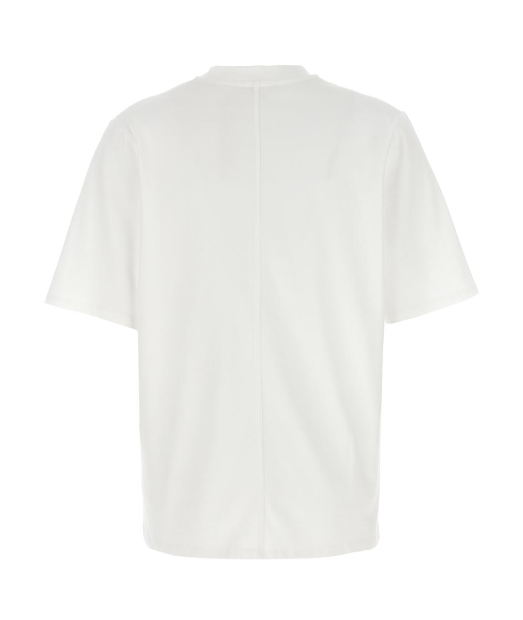 THE ROW Белая хлопковая футболка, фото 2