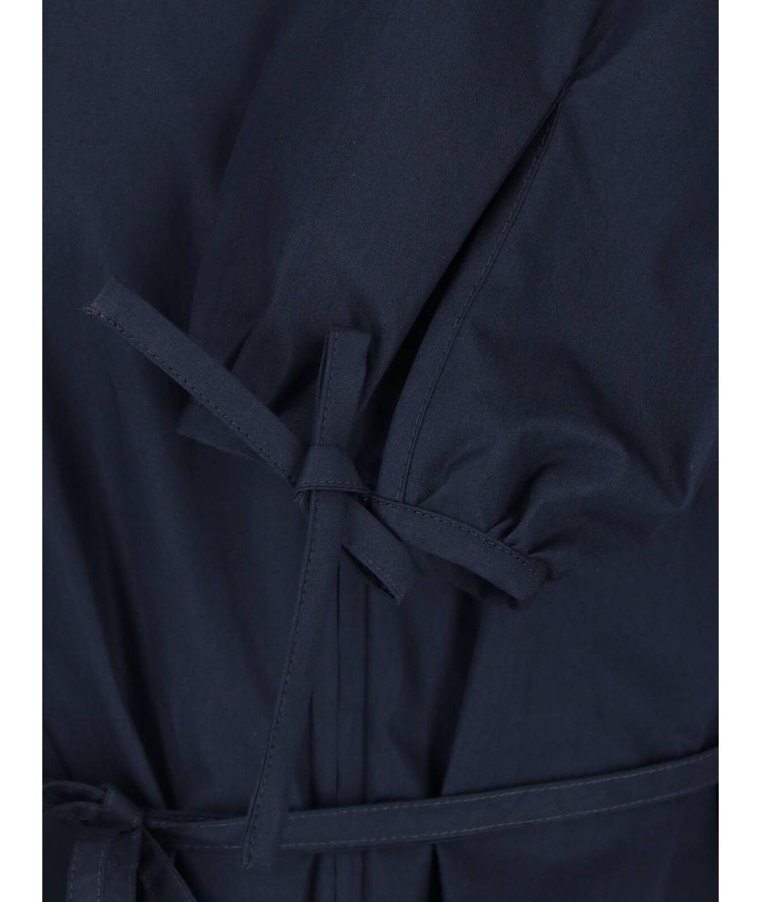 MONCLER Синяя хлопковая куртка, фото 4