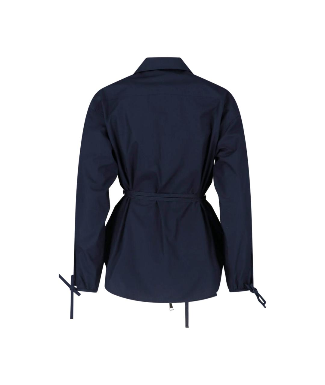 MONCLER Синяя хлопковая куртка, фото 2