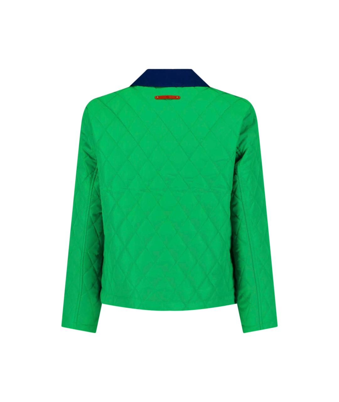 RALPH LAUREN Зеленая полиэстеровая куртка, фото 2