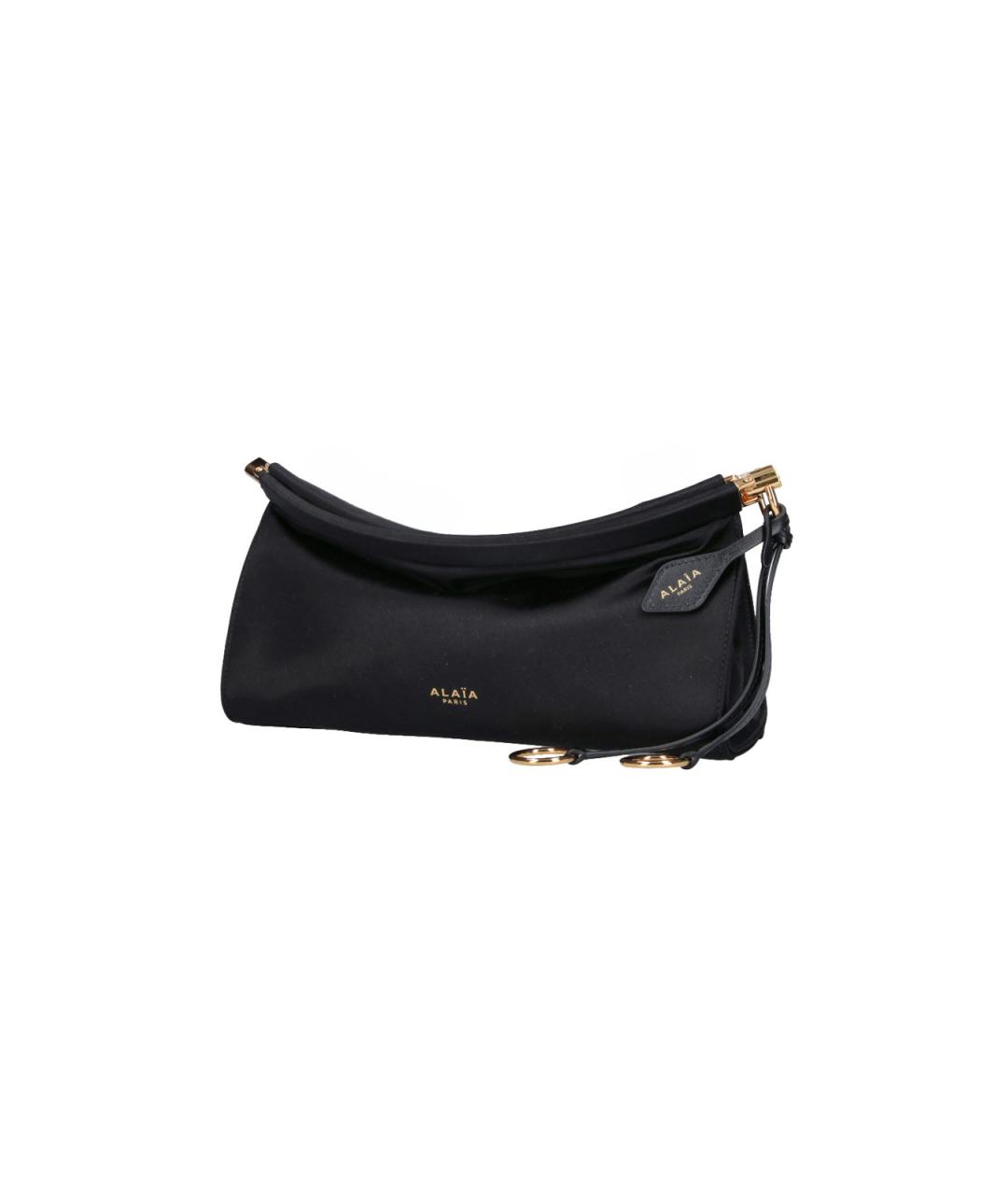 ALAIA Черная сумка с короткими ручками, фото 2