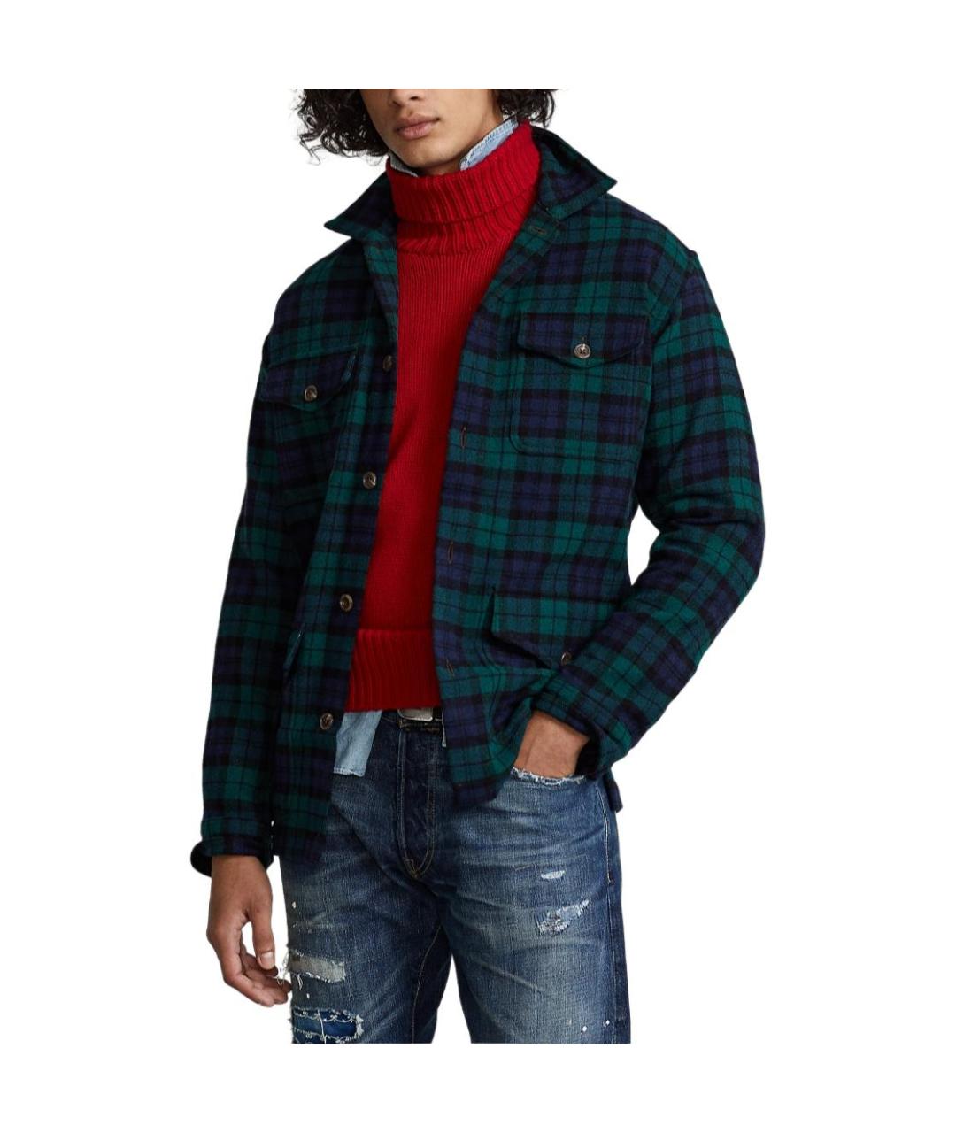 POLO RALPH LAUREN Зеленая куртка, фото 3