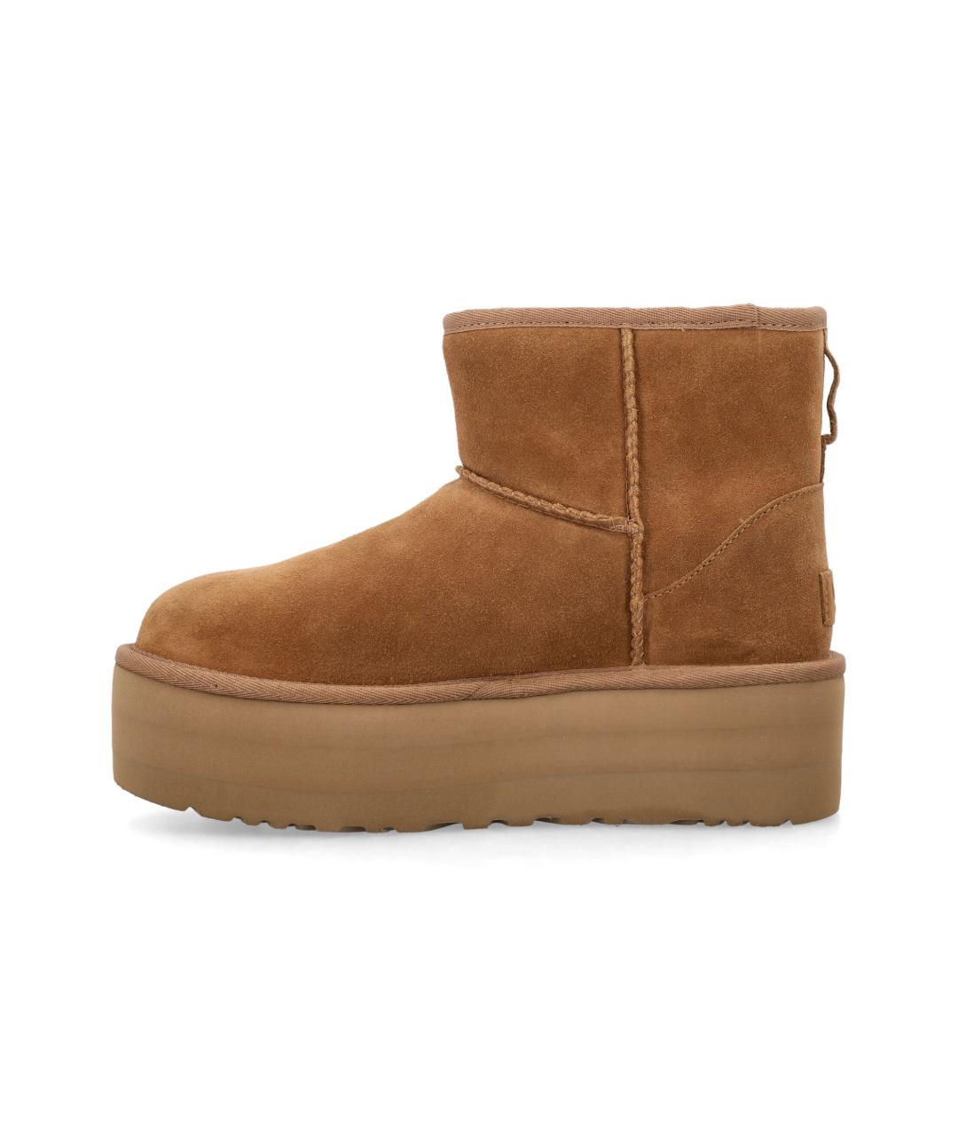 UGG AUSTRALIA Коричневые замшевые ботинки, фото 2