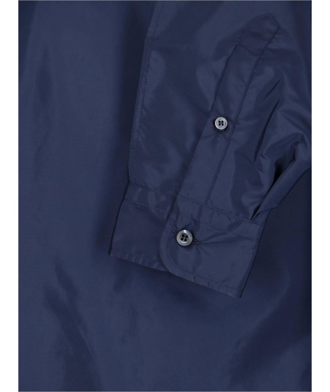 PRADA Темно-синяя кэжуал рубашка, фото 5