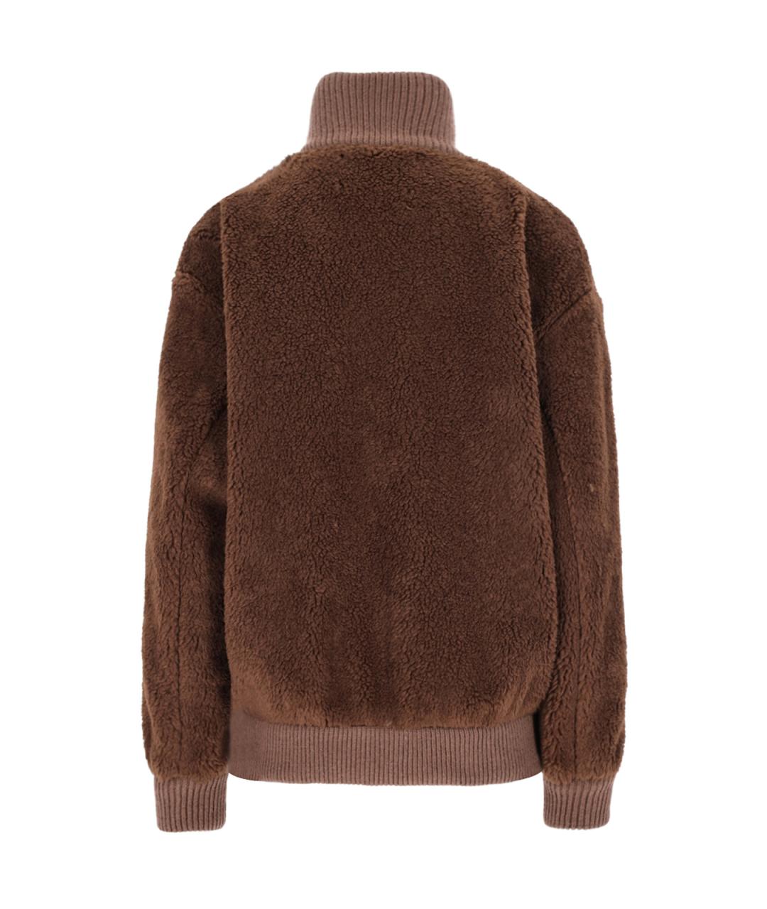 PRADA Коричневая шерстяная куртка, фото 2