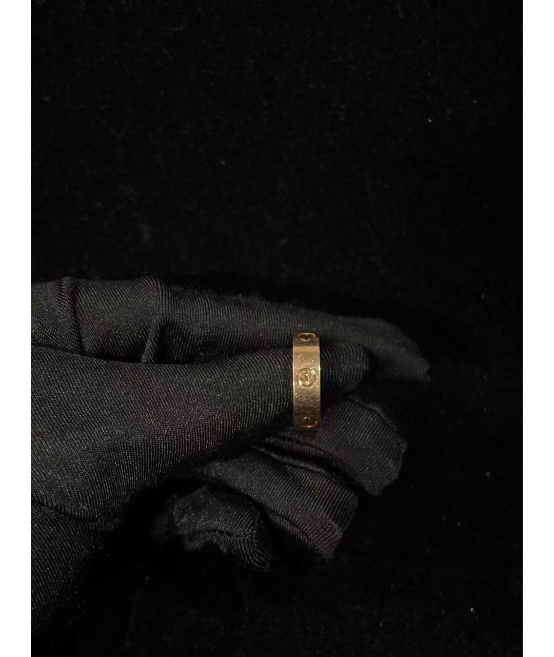 CARTIER Золотое кольцо из розового золота, фото 3