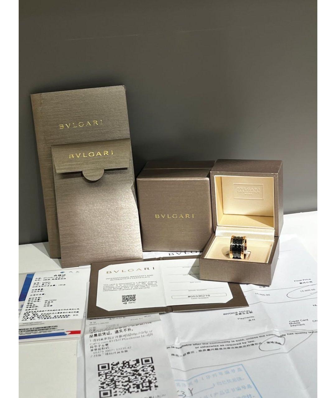 BVLGARI Золотое кольцо из розового золота, фото 2