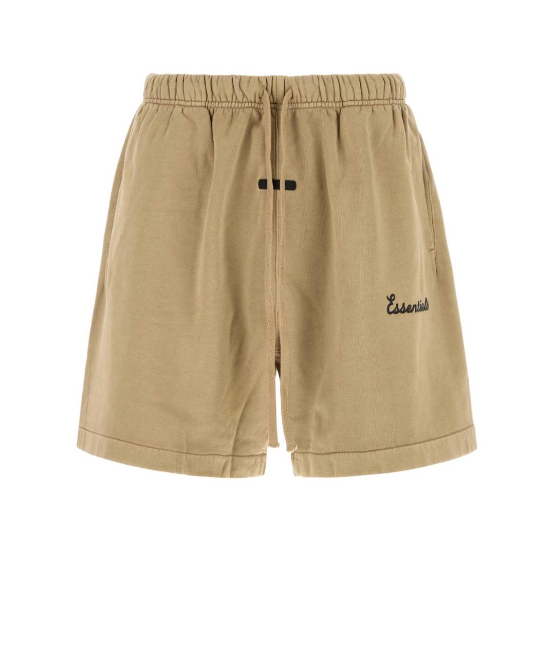 FEAR OF GOD ESSENTIALS Бежевые хлопковые шорты, фото 1