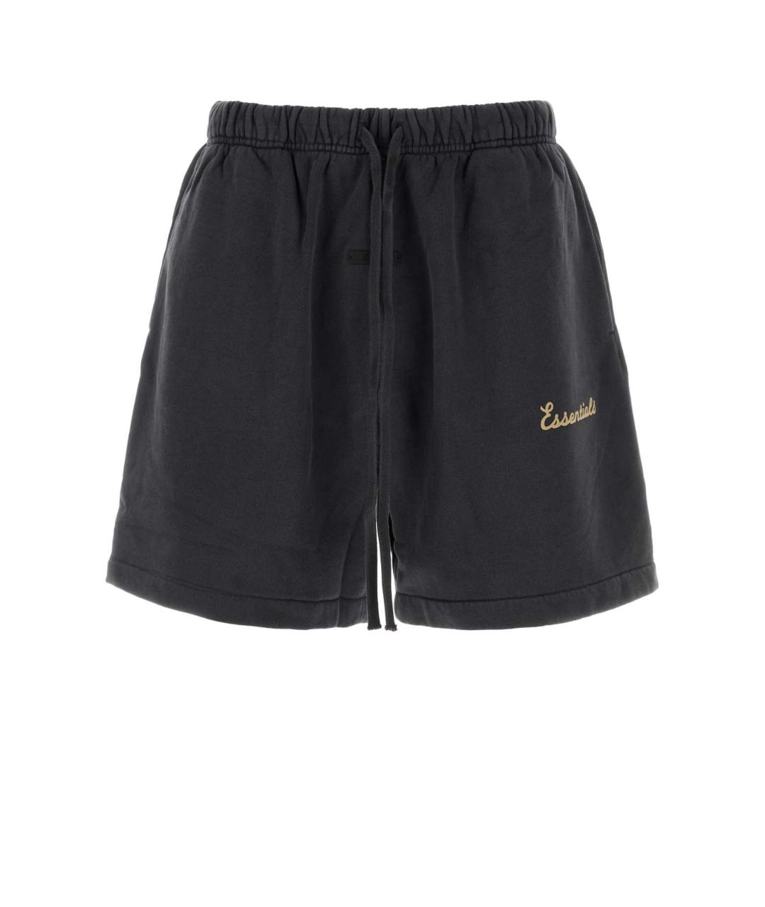 FEAR OF GOD ESSENTIALS Черные хлопковые шорты, фото 1