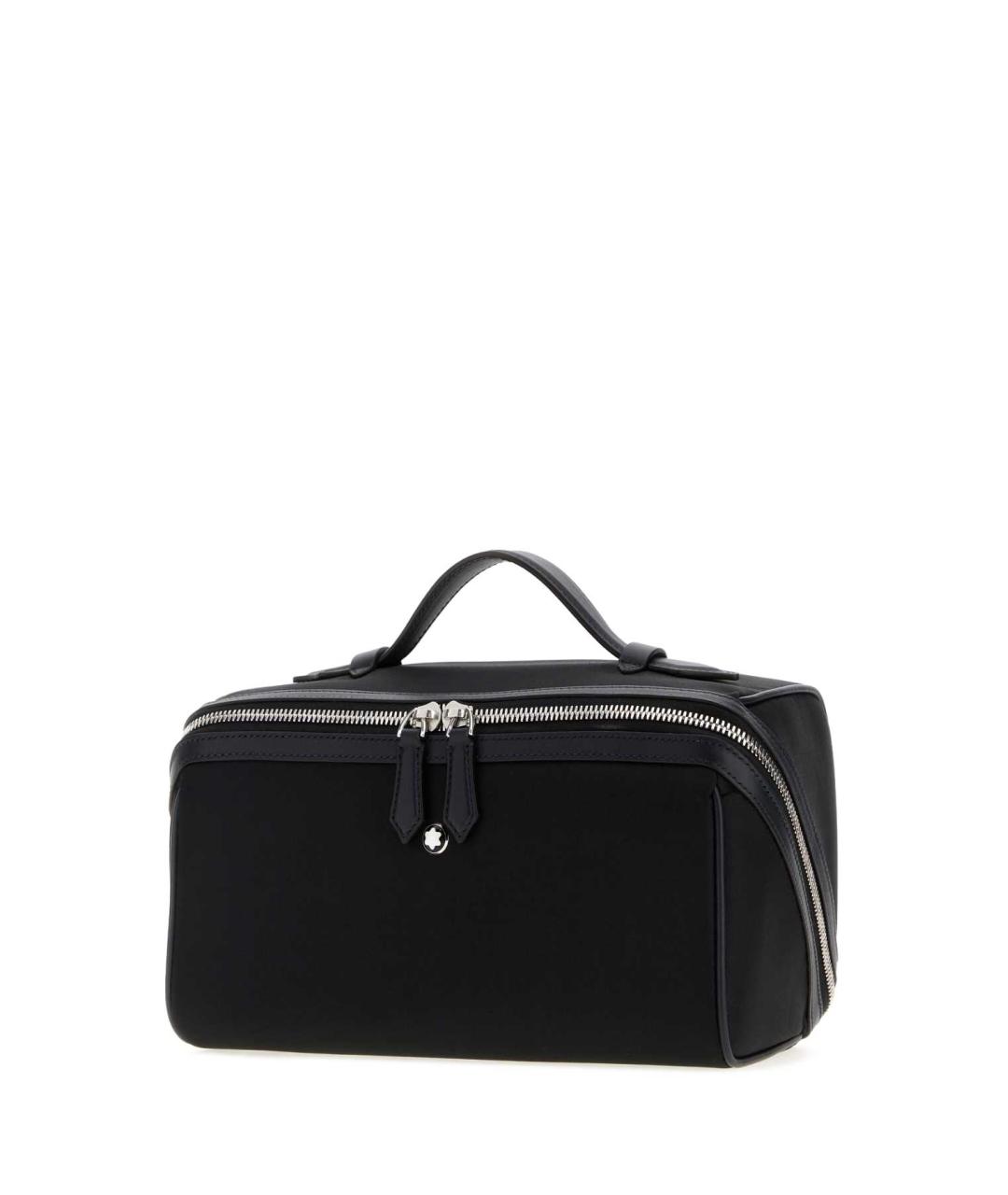 MONTBLANC Черная барсетка, фото 2