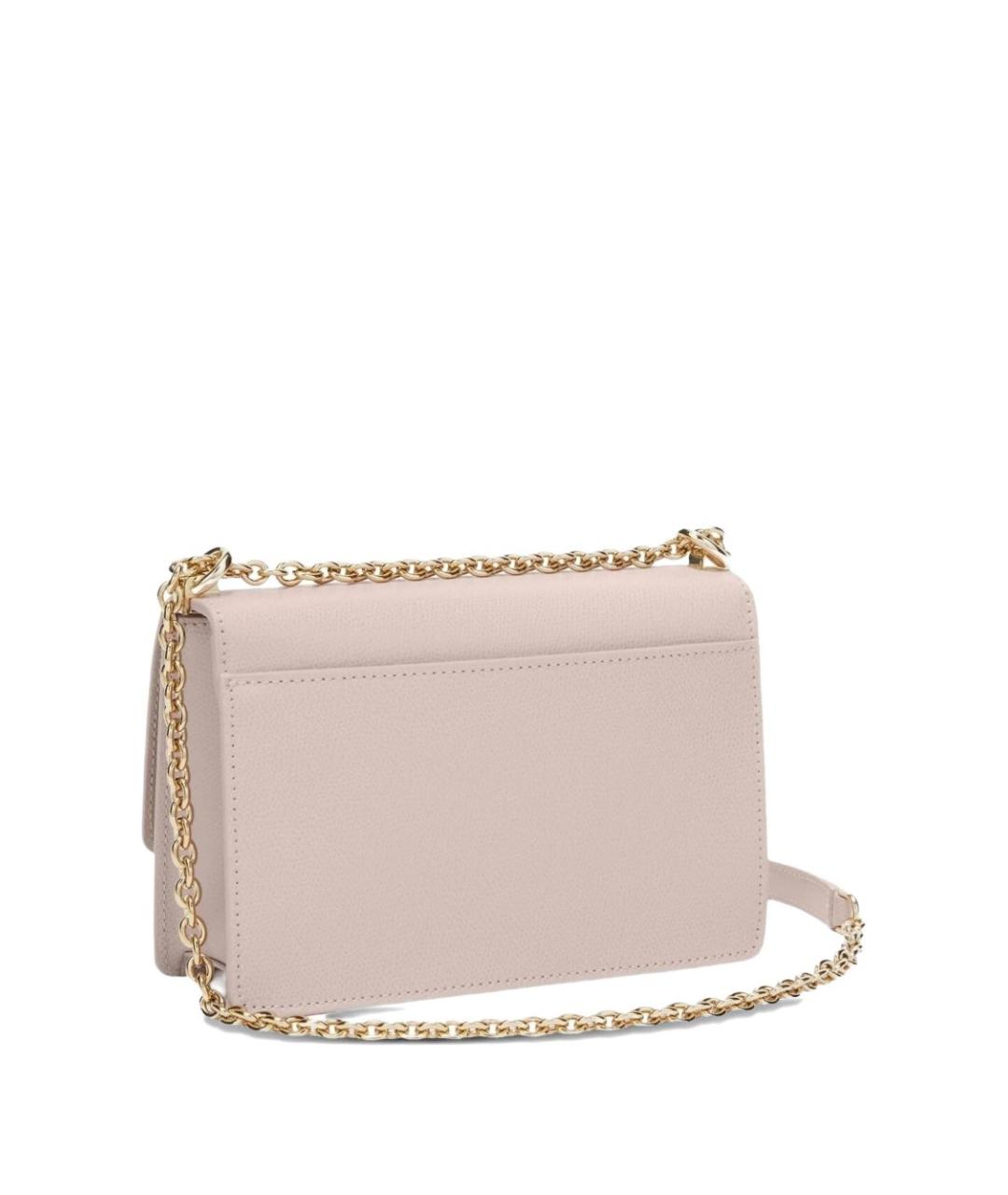 FURLA Розовая кожаная сумка через плечо, фото 2