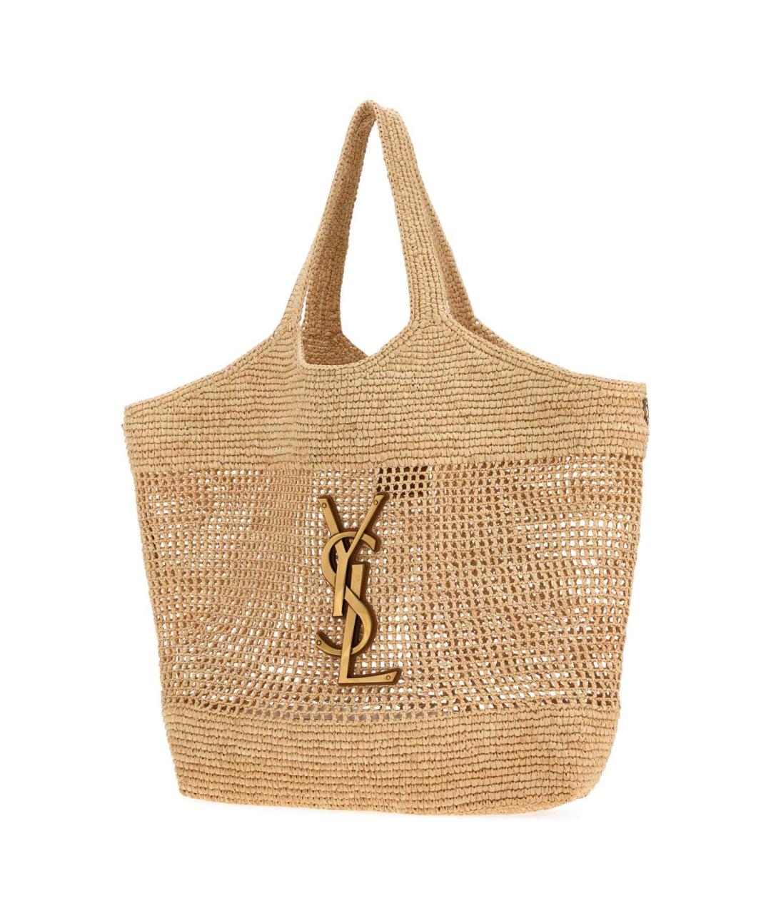 SAINT LAURENT Бежевая сумка тоут, фото 2