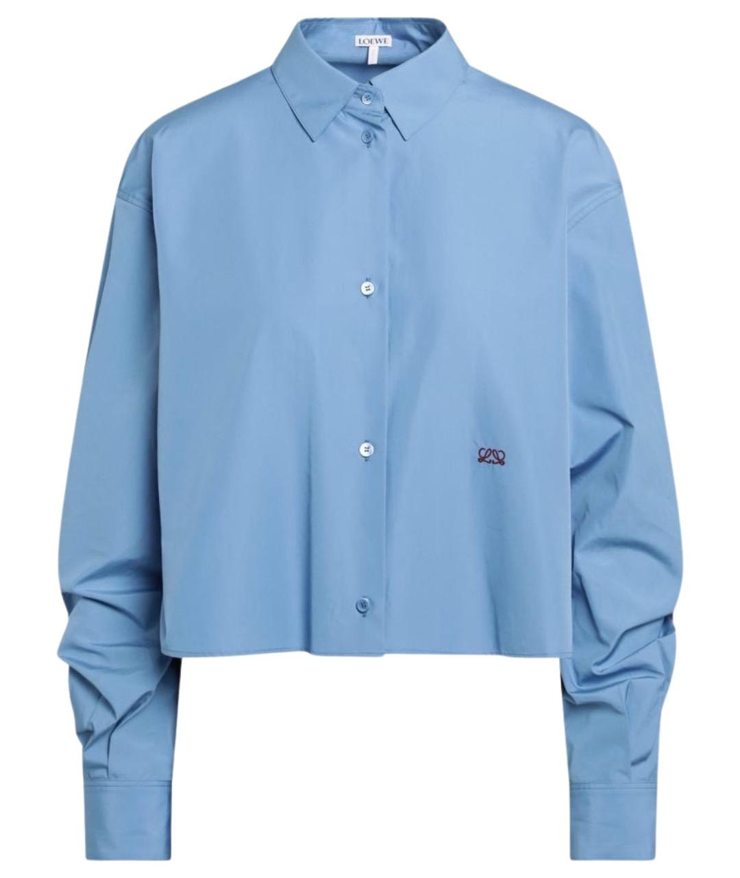 LOEWE Синяя хлопковая рубашка, фото 1