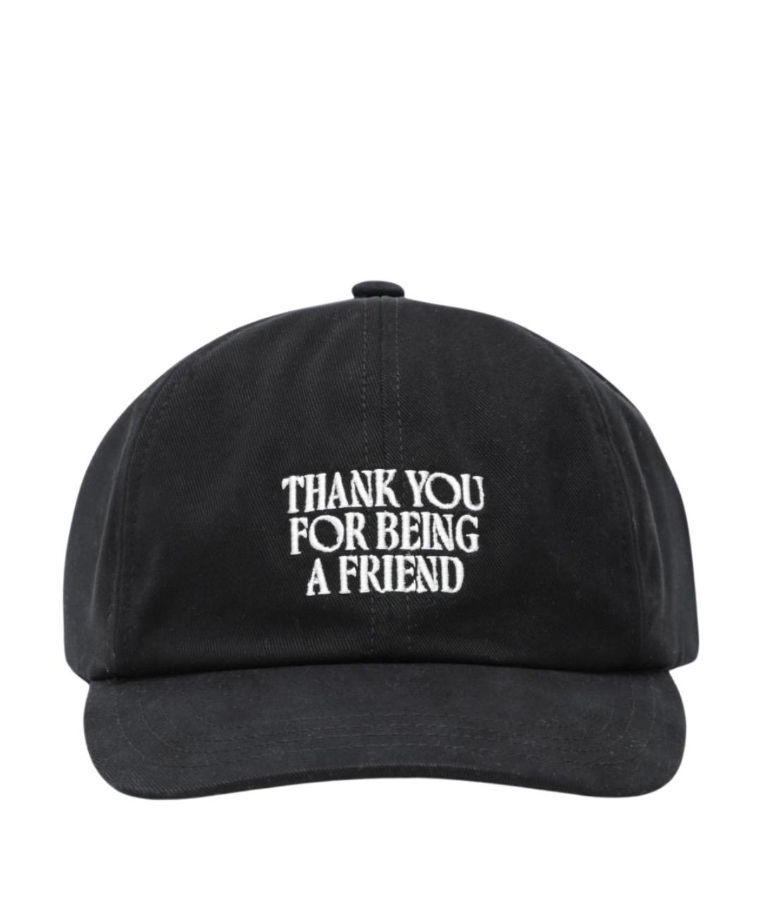 Ami Paris Черная хлопковая кепка/бейсболка, фото 1