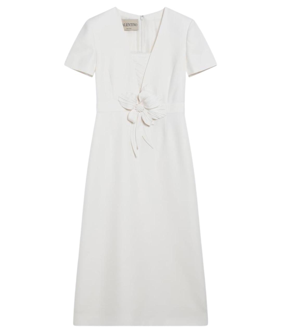 VALENTINO Белое повседневное платье, фото 1