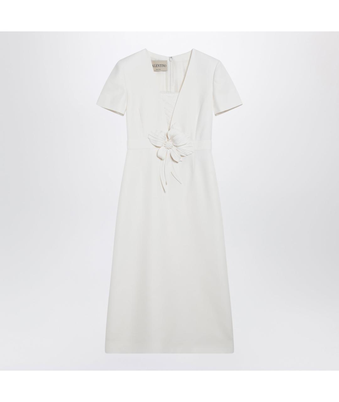 VALENTINO Белое повседневное платье, фото 3