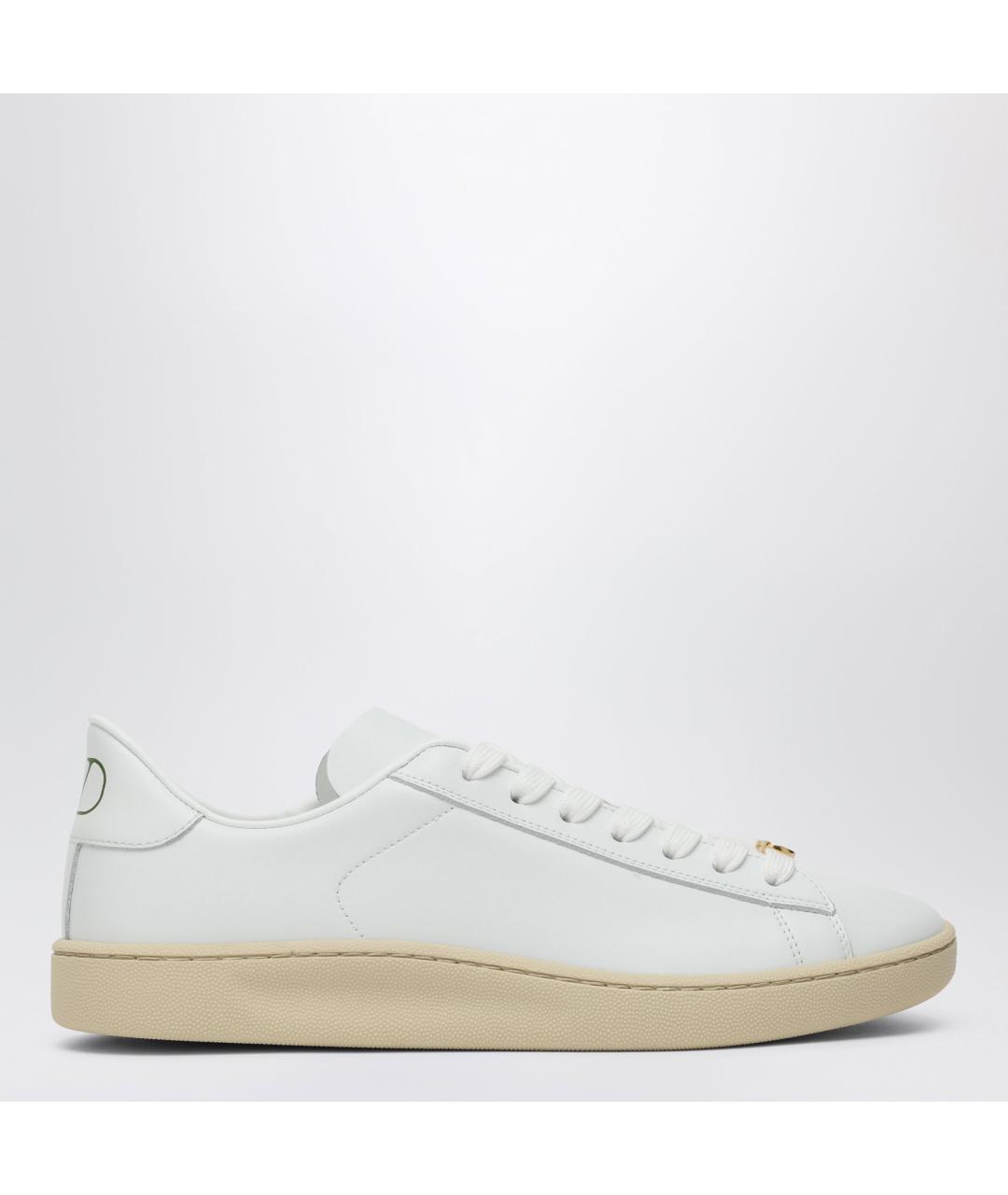 VALENTINO Белые кожаные кеды, фото 3