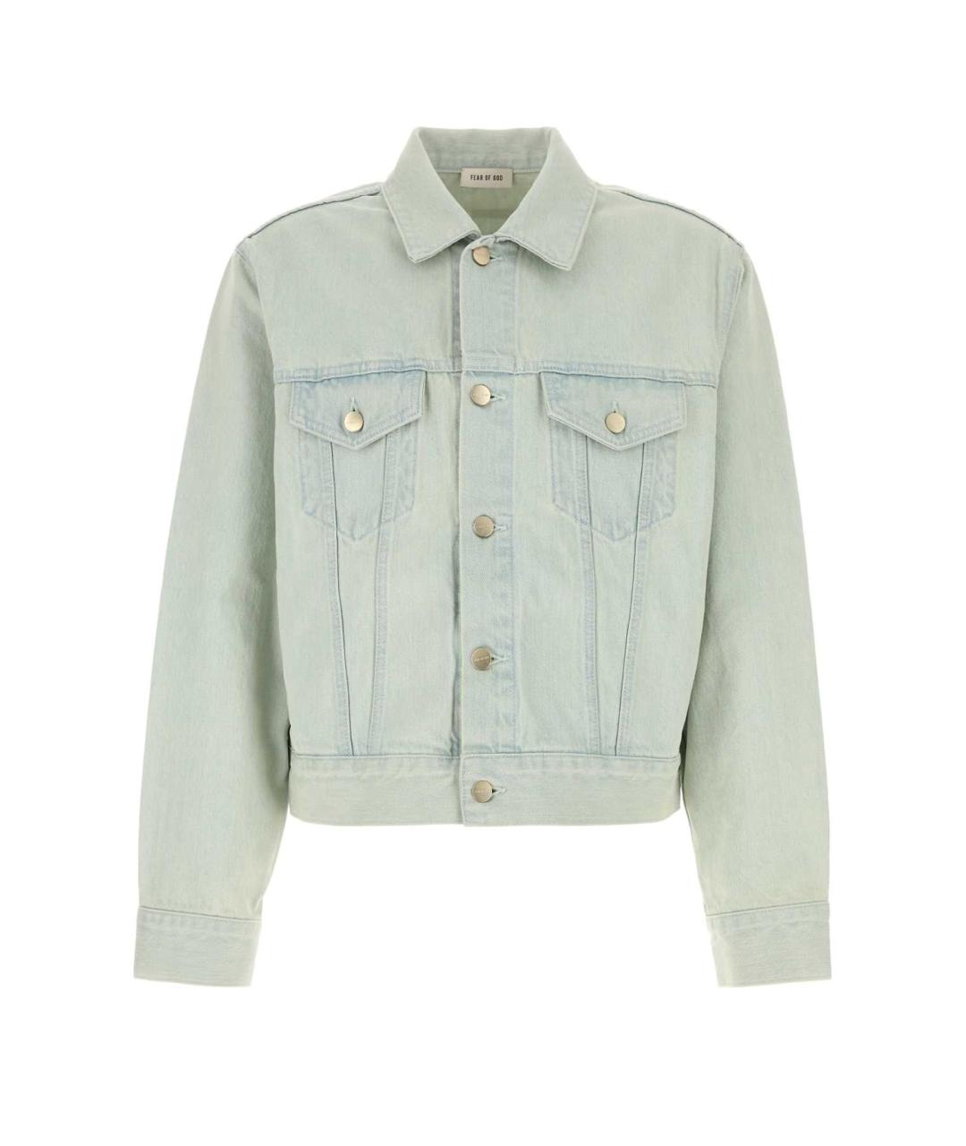 FEAR OF GOD Голубая хлопковая куртка, фото 1