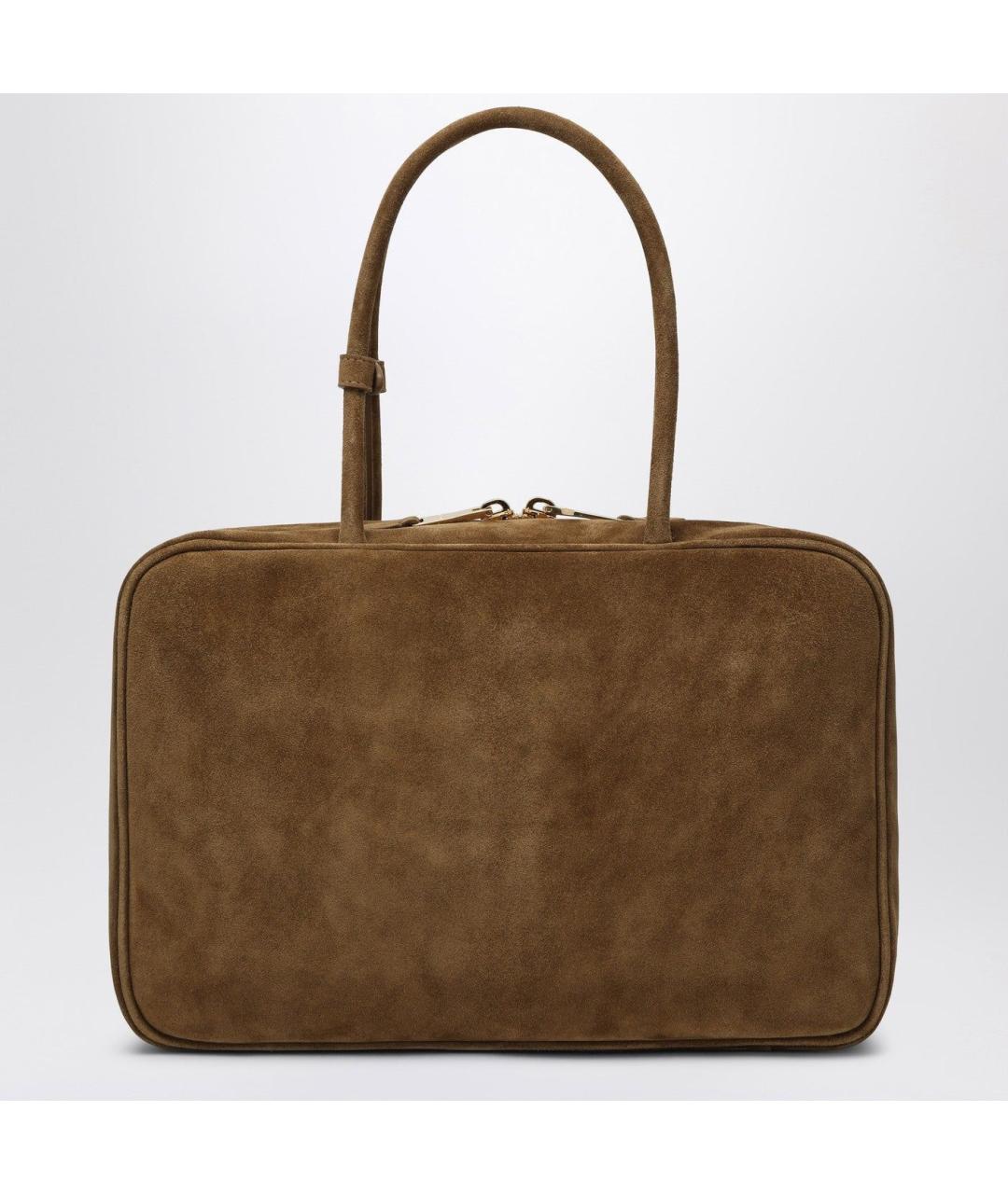 MIU MIU Замшевая сумка с короткими ручками, фото 2