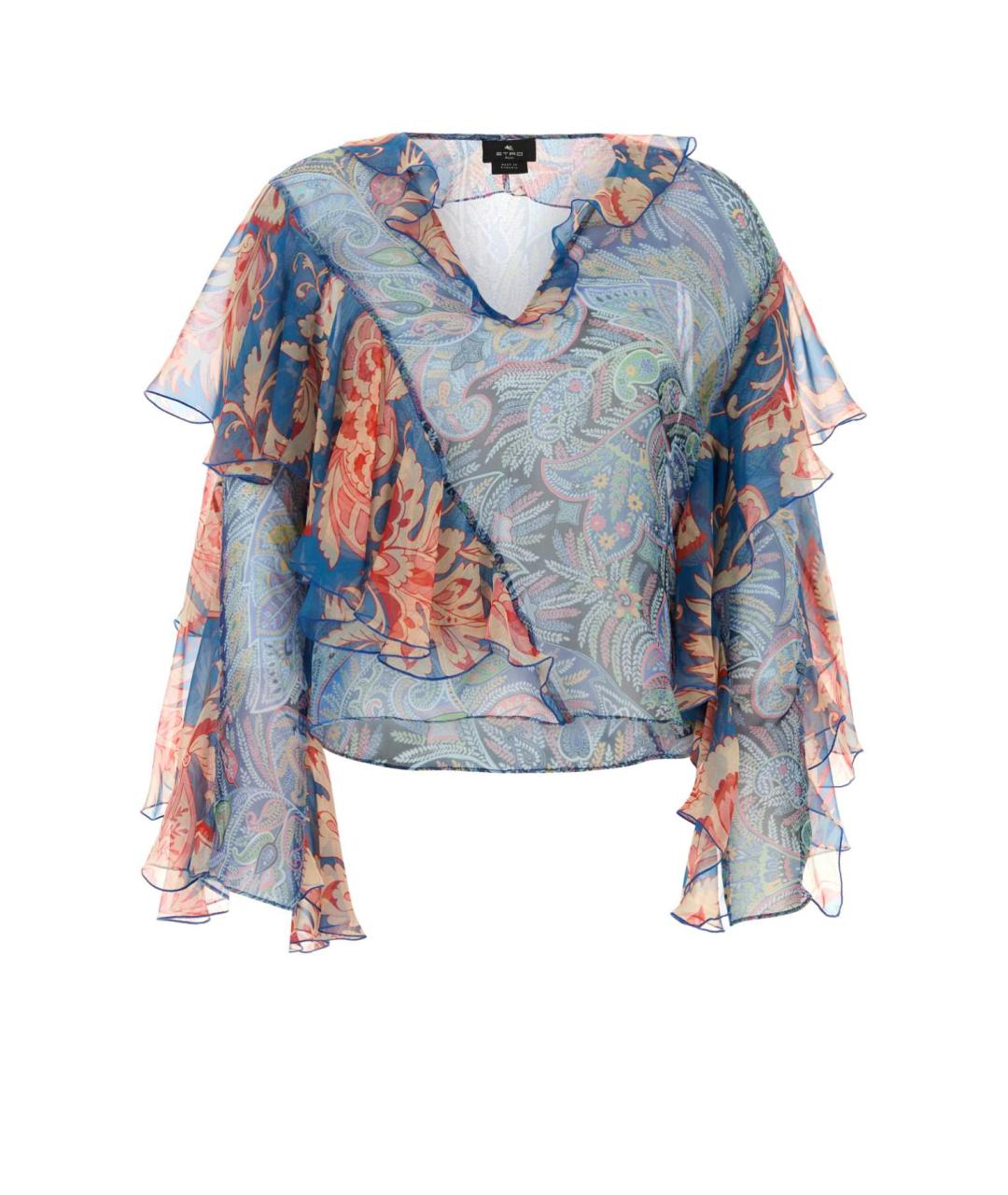 ETRO Мульти шелковая блузы, фото 1