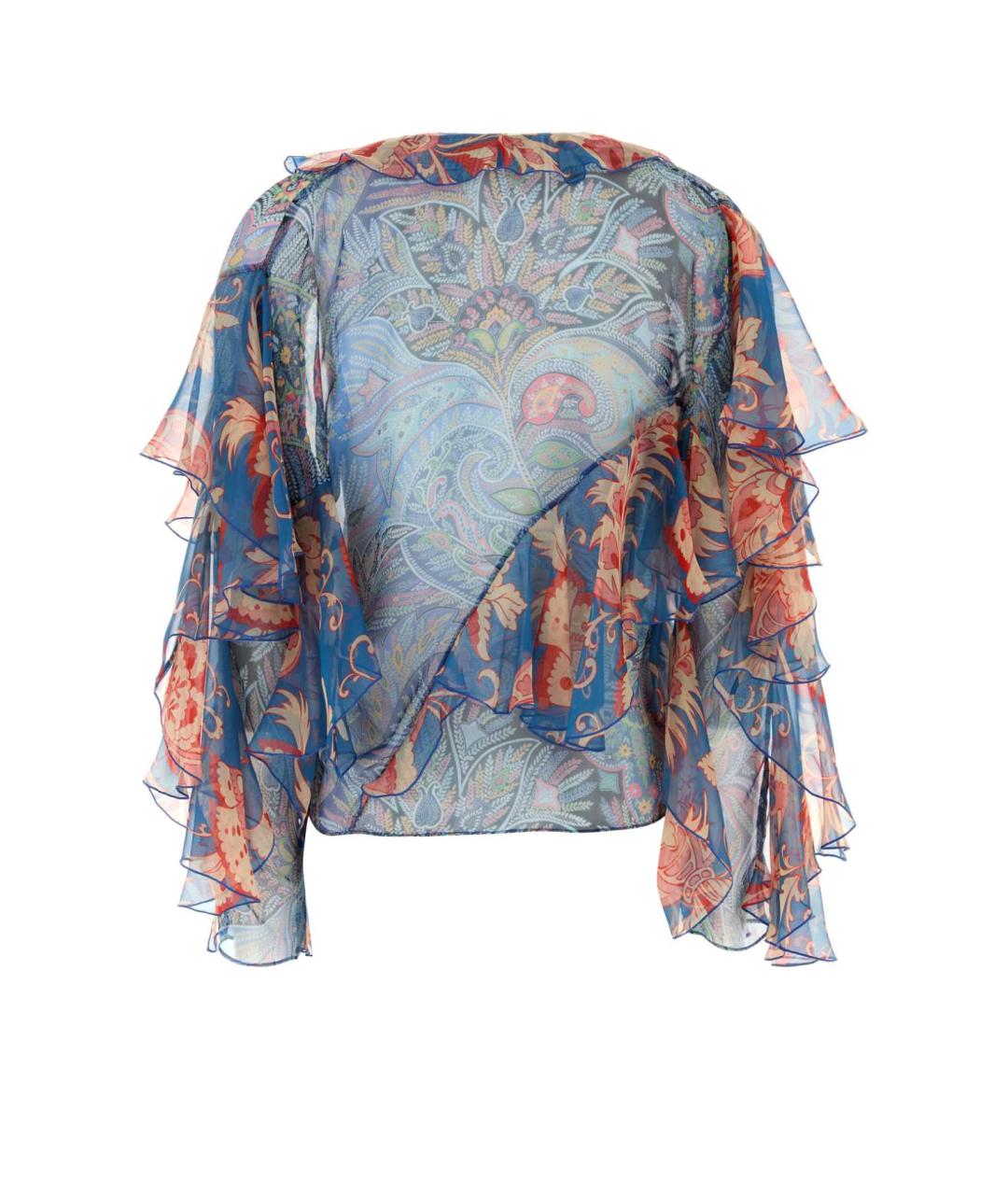 ETRO Мульти шелковая блузы, фото 2