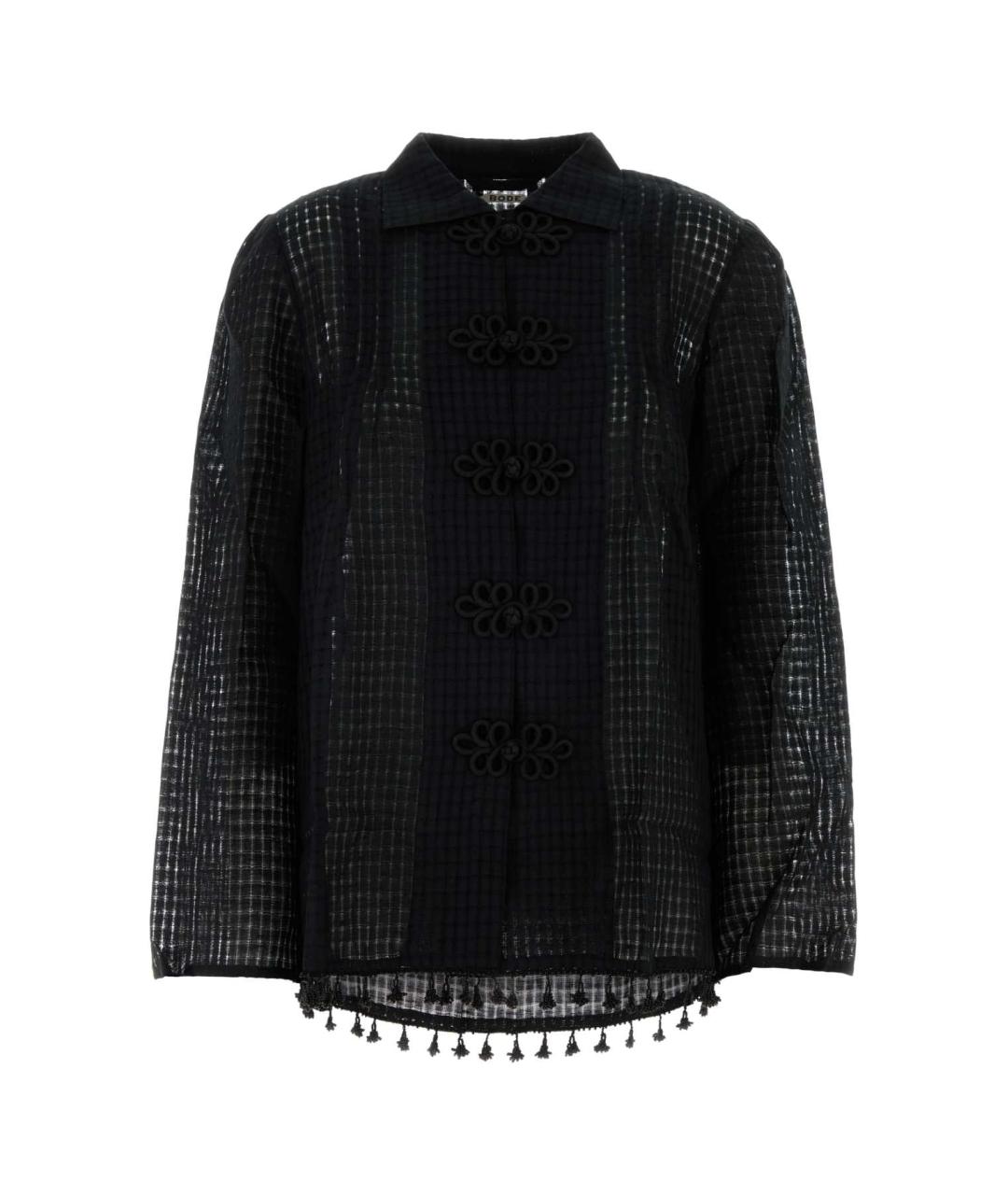 BODE Черная хлопковая рубашка, фото 1