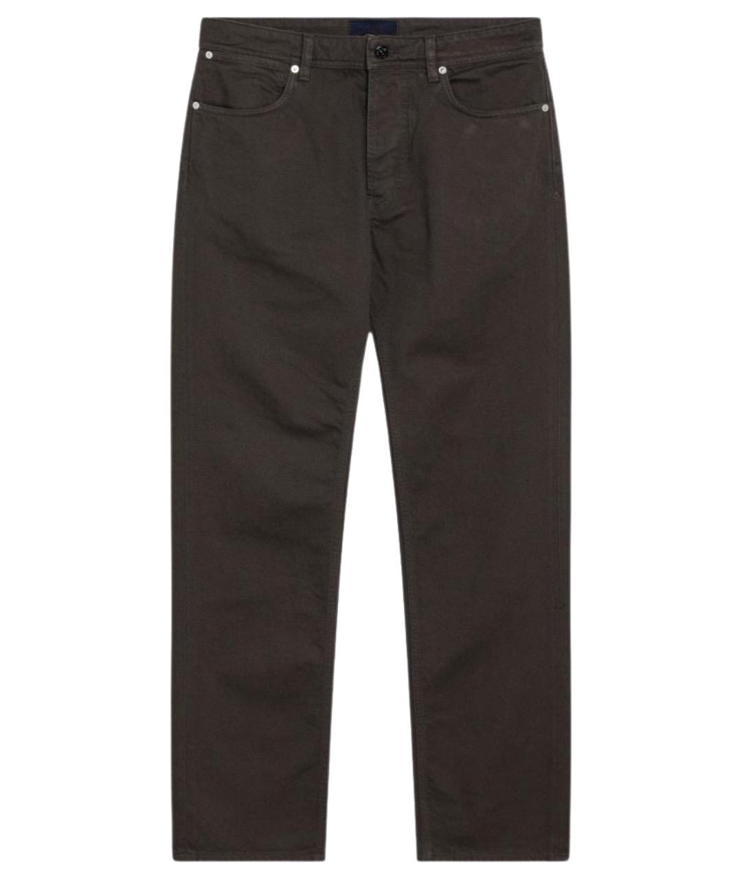 STONE ISLAND Коричневые повседневные брюки, фото 1