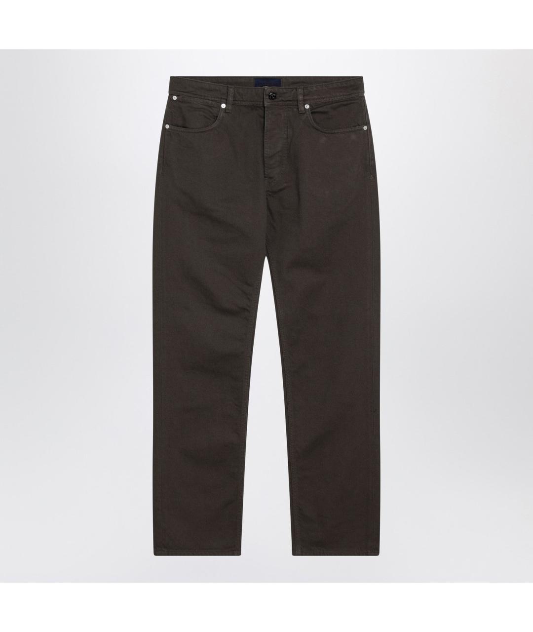 STONE ISLAND Коричневые повседневные брюки, фото 3